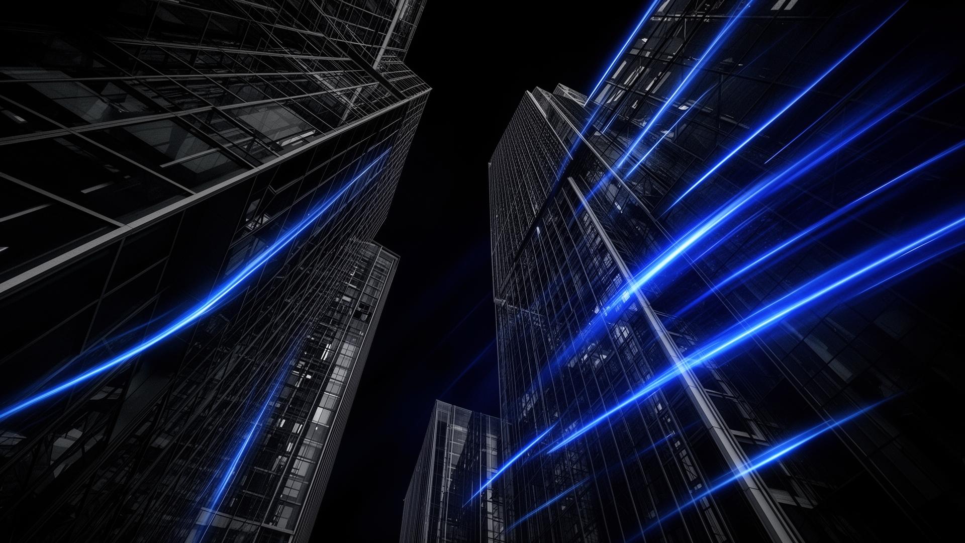 Architectural visualization of Zenthario digital asset infrastructure